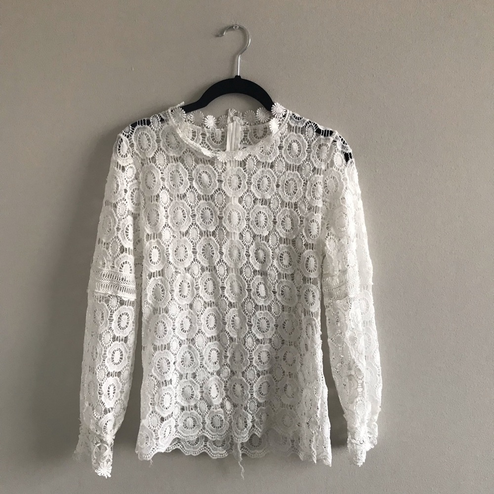 Self portrait SIMILAR lace top